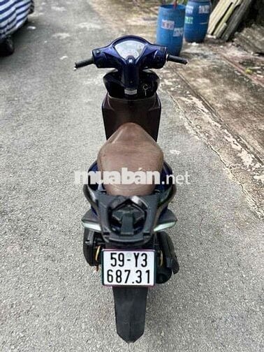 Xe tay ga Honda Vision màu xanh dương