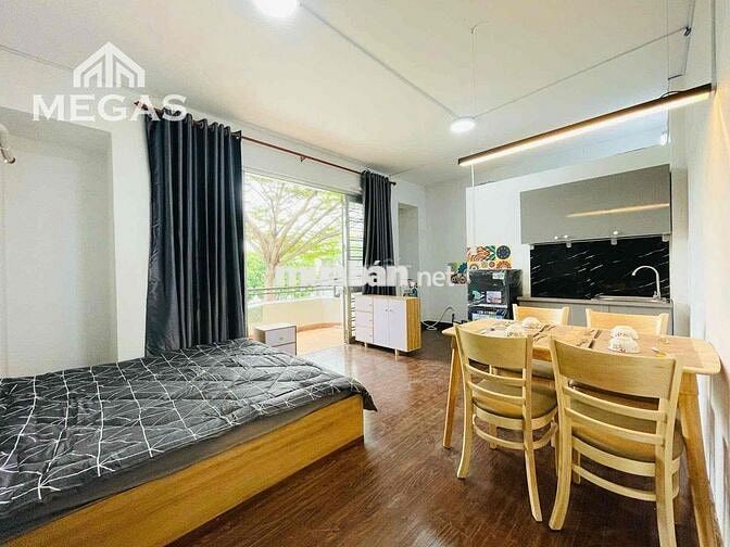 STUDIO FULL NỘI THẤT, BAN CÔNG RIÊNG NGAY VÀNH ĐAI TRONG AEON BÌNH TÂN