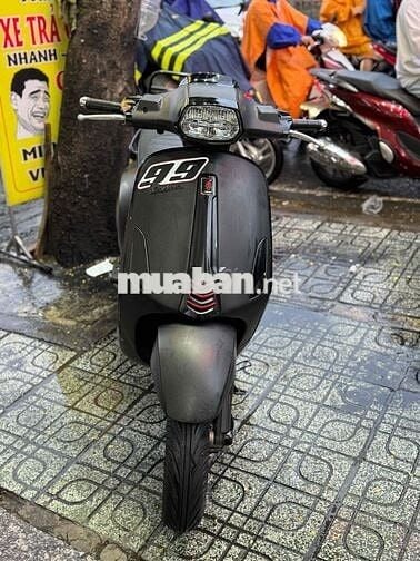 vespa sprin đen nhám xe đẹp máy zin bstp 9 chủ ký