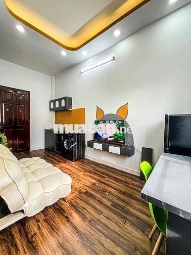 CHDV 1PN Tách Bếp , Free Xe , Không Chung Chủ