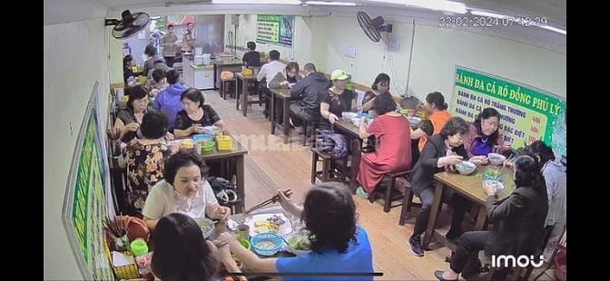 Sang nhượng quán Bánh đa cá rô đồng