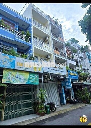 BÁN NHANH NHÀ MẶT TIỀN 4 TẦNG, 60M2 CHỢ HẠNH THÔNG TÂY, GÒ VẤP.