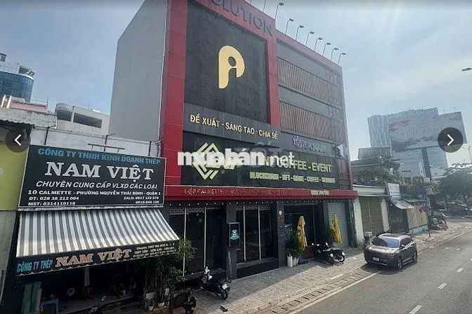 NGANG 8M VỈA HÈ RỘNG - Mặt tiền số 4 Calmette, Quận 1- Giá rẻ 6x Triệu