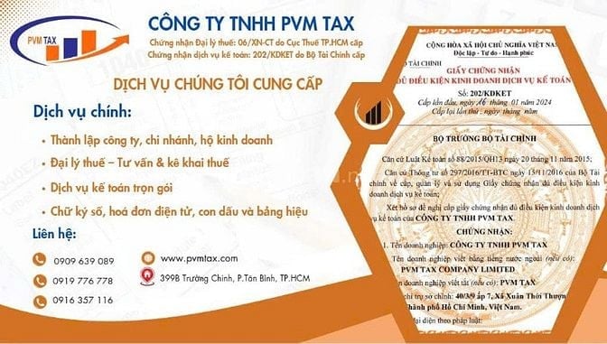 THÀNH LẬP HỘ KINH DOANH, CÔNG TY VÀ TƯ VẤN THUẾ- KẾ TOÁN