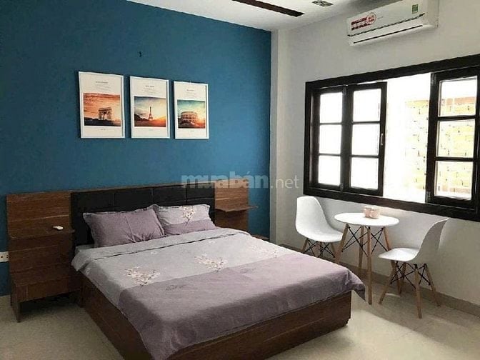 ⭐️Nhà CHDV DT:4,6x19m, 4 Lầu CAO CẤP hẻm Trần Bình Trọng, P1.