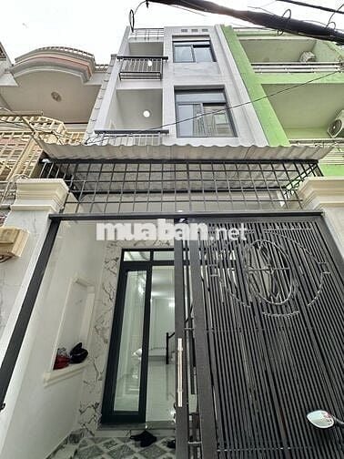 HẺM 7M NGAY VINCOM NGUYỄN XÍ,NHÀ MỚI 3 TẦNG,4PN,NHỈNH 8T