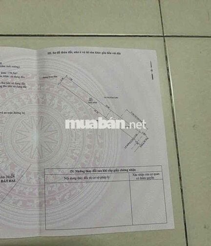 Bán Đất xây biệt thự vườn trung tâm TDM Cũ Nay Phường Phú Lợi HCM