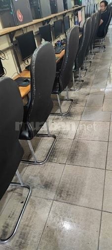 Thanh Lý 50 cái ghế chữ U , dùng cho phòng net , tình trạng cũ 