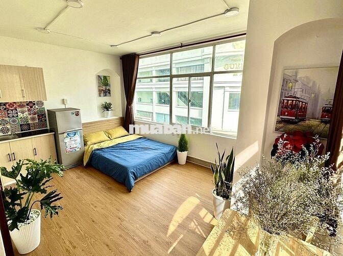 CÒN 2 PHÒNG STUDIO CỬA SỔ LỚN CỰC THOÁNG, VIEW ĐẸP, FULL NỘI THẤT A-Z