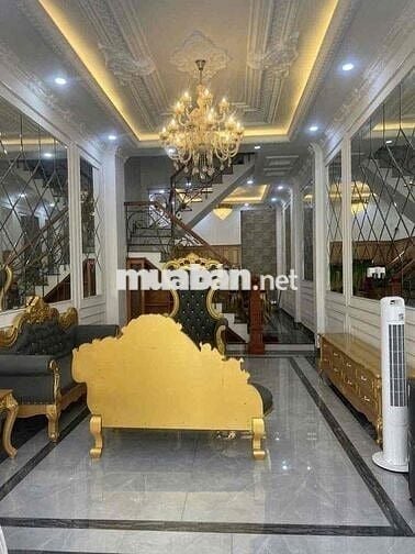 cho thuê nhà full nội thất đẹp lung linh đầy đủ đường bê tông sân thuo