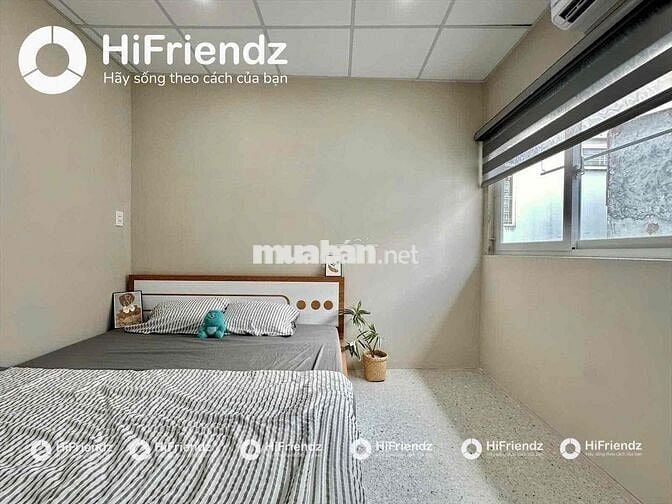 1 phòng ngủ tách bếp rộng 40m2 full nội thất ngay chùa nghệ sĩ