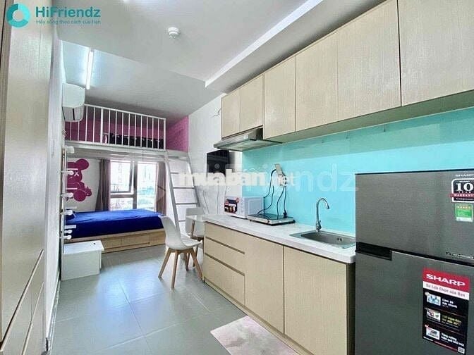 Duplex siêu đẹp miễn phí phí dịch vụ ngay chân cầu Nguyễn Văn Cừ