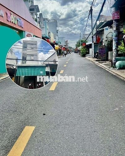 Nhà 3 Lầu Đúc Kiên Cố Mặt Đường HT 06 Phường Hiệp Thành Q12