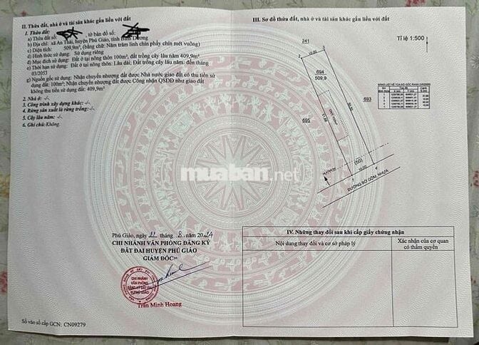 BÁC EM CẦN BÁN LẠI MIỆNG ĐẤT Ở PHÚ GIÁO BINH DƯƠNG MT ĐƯỜNG NHỰA