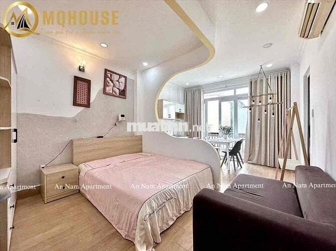 Căn Hộ 1PN Tách Bếp Ban Công 30m2 - Ngay Khu Ẩm Thực Phan Xích Long
