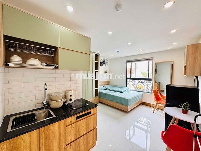 CHO THUÊ STUDIO SIÊU RỘNG RÃI, CÓ CỬA SỔ THOÁNG MÁT NGAY BA THÁNG HAI