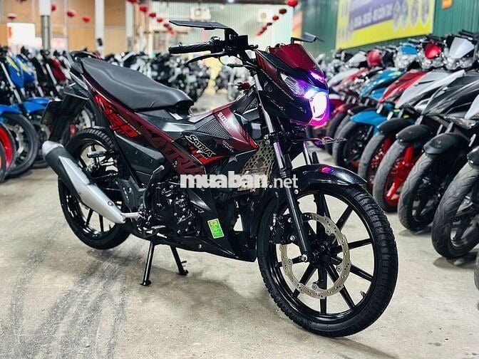 XE MÁYTHANH TÙNG_SATRIA 150 ĐỘ BI CẦU MÁY ZIN BỐC