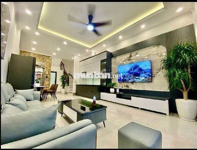 CHO THUÊ NHÀ MỚI ĐẸP AEON LONG BIÊN - 6T Thang máy, P. Ngủ RỘNG