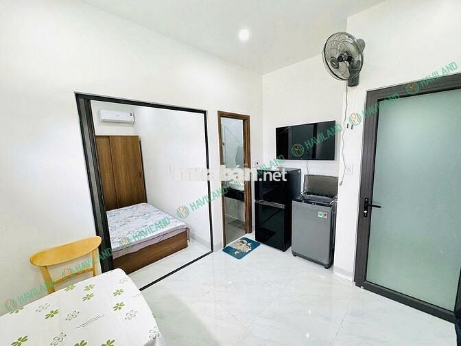Cho thuê căn hộ 1PN full nội thất – Đường K20, sau lưng BV 600 Giường