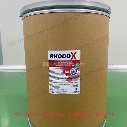 🌿 RHODO X – Chế phẩm sinh học xử lý nước cao cấp cho ao nuôi tôm cá