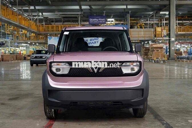 VinFast VF3 2025 màu hồng tím, vàng giảm tới 32tr