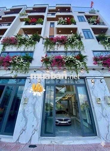 KHU VIP NHẤT NGÃ TƯ GÒ MÂY, NHÀ PHỐ HIỆN ĐẠI 5 TẦNG, FULL NỘI THẤT