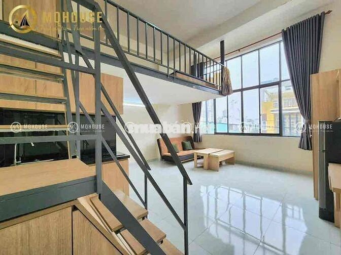CĂN HỘ CÓ GÁC RỘNG 40m2, CỬA SỔ THOÁNG, AN NINH GẦN CẦU VƯỢT 3 THÁNG 2