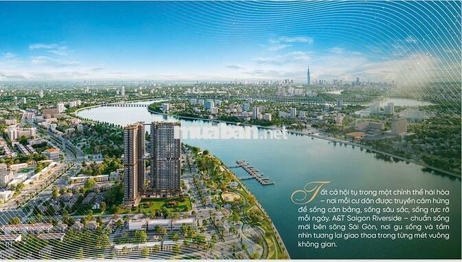 Chỉ với 300 triệu sở hữu ngay căn hộ ven sông Sài Gòn