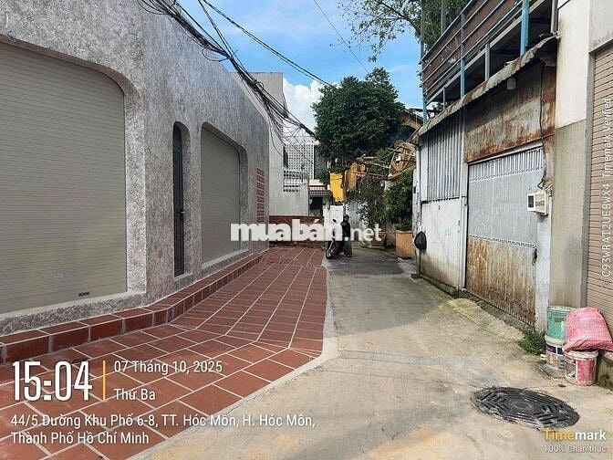Cần bán gấp lô đất thổ cư 63m² (4,5x14) ngay chợ Hóc Môn