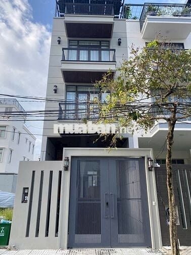 Cho thuê nhà nguyên căn 1 hầm+3 tầng mặt tiền đường Lê Thị Chợ full nt