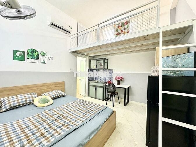☘️ CĂN HỘ CÓ GÁC THOÁNG MÁT - Sẵn Nội Thất cơ bản