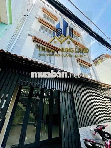 🏡 NHÀ 5 TẦNG NGANG 8 MÉT – PHƯỜNG KHÁNH HỘI QUẬN 4 - HẺM 1 SẸC THOÁNG