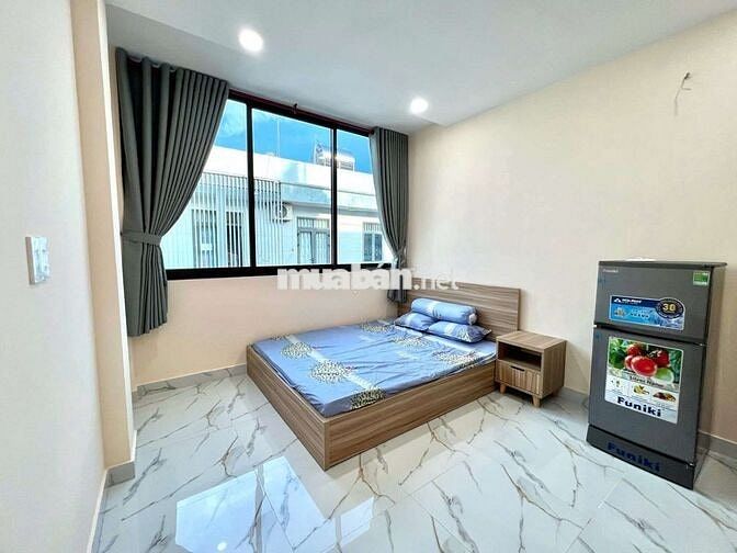 Studio - siu thoáng 30m2, full nội thất, giờ giấc tự do, toà thang máy