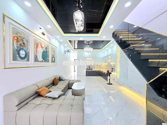 BÁN NHÀ MỚI- HÀNG XÓM QUẬN 7- NHÀ BÈ- SỔ RIÊNG- HXH 4M- GIÁ HƠN 4 TỶ