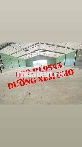 CHO THUÊ kho 375m2 - 18x20m - ĐƯỜNG TẢI LỚN - ĐIỆN 3pha
