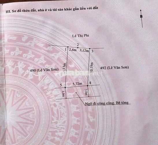 Đất 62m2 ngang 5,7m HXH Văn Cú, An Đồng, An Dương 2,3 tỷ