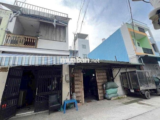 cho thuê nhà 2 cawn đôi 12x12 phù hợp ở đông làm nghề giá rẻ xe tải