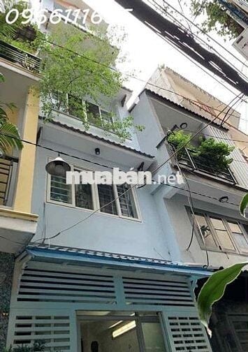 BÁN NHÀ NGUYỄN THIỆN THUẬT - P2 - XE HƠI ĐẾN CỬA - HÀNG HIẾM Q3 -