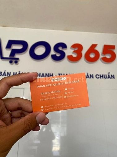 Phần mềm quản lý bán hàng Pos365