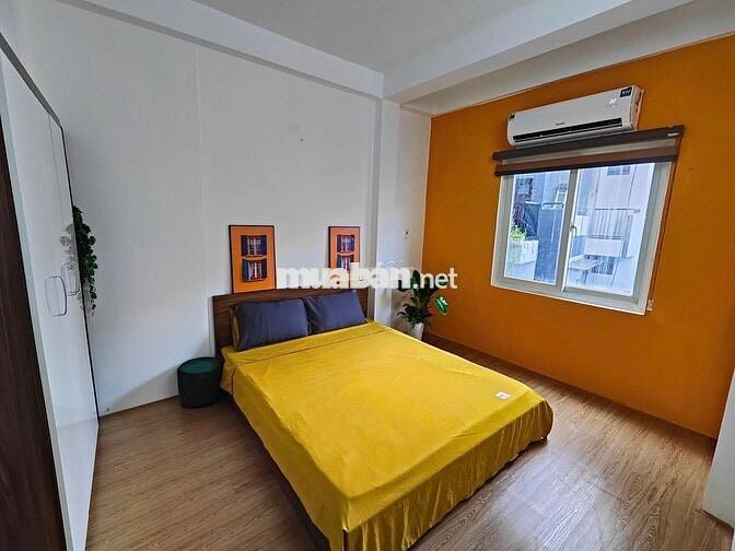 Căn 1N1K 35m2 full đồ, 2 cửa sổ thoáng, tòa mới, chính chủ khu Đào Tấn