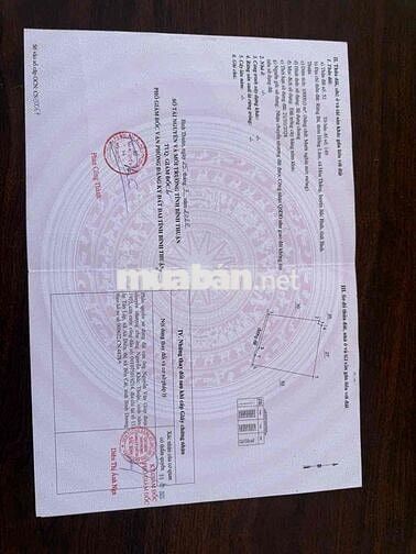 Đất Biển xã hoà thắng Lâm Đồng