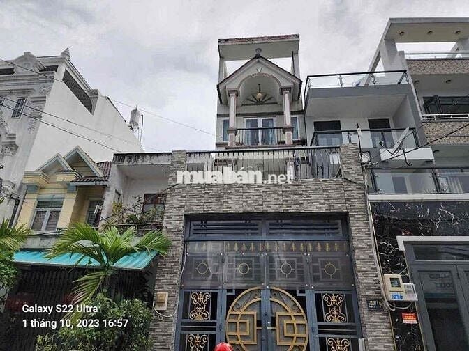 Nhà Đẹp(4x17m) Mã Lò 3Lầu+ST 4PN 3VS hẻm 8M xe tải