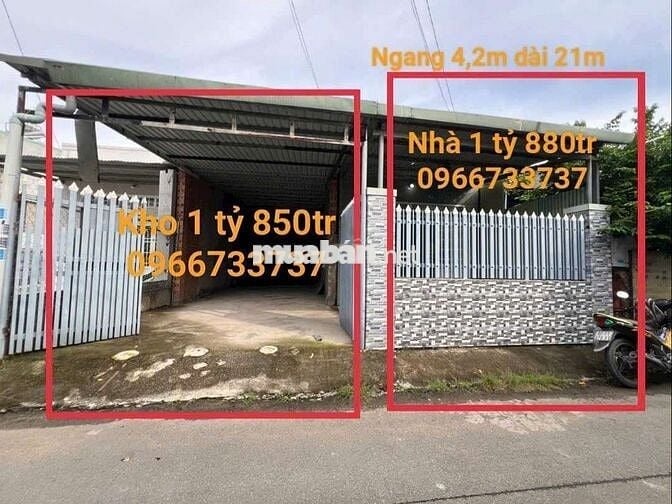 Bán nhà và kho ngay Trường học Bình Hòa . Mua lẻ bán lẻ