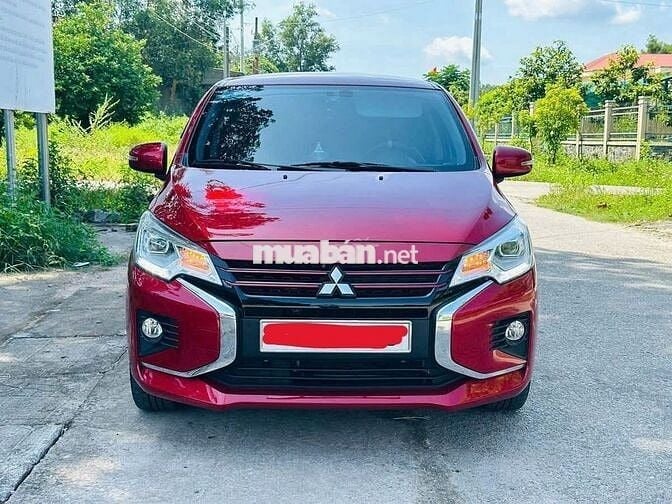 Mitsubishi Attrage CVT 2023 đỏ – Odo 3.300 km