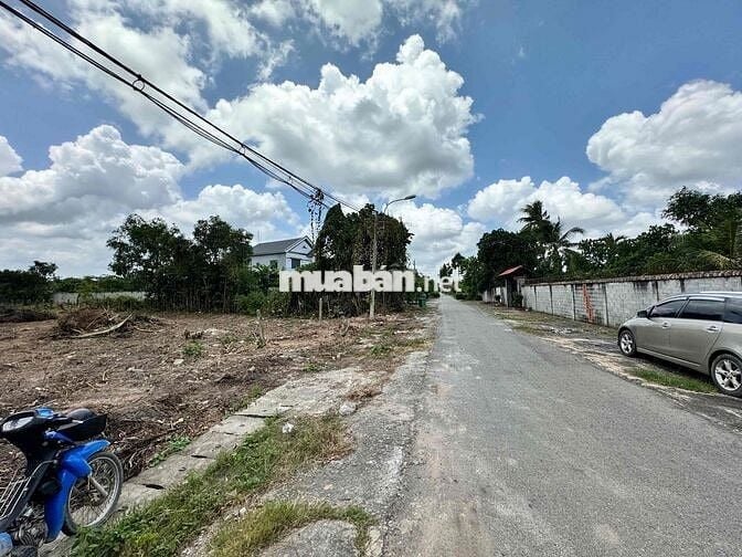 2 Lô sổ đỏ vuông vức liền kề 1962m2 mặt tiền sát TL7 , chợ Phước Thạnh