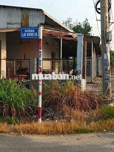 Bán đất mặt tiền nhựa lai hưng 56 cách ql13 khoảng 200m