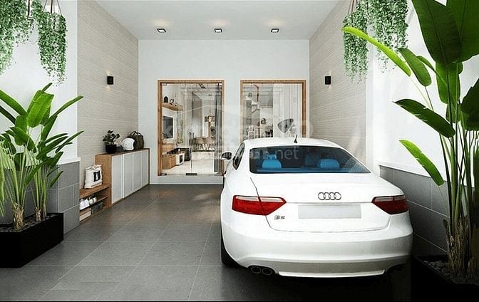 Bán nhà 4.7x18m, 3 tầng mới full nội thất, gara xe hơi