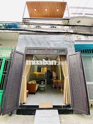 BÁN NHÀ ĐẸP HẺM XE HƠI THÔNG - ĐƯỜNG LÊ VĂN THỌ, GÒ VẤP - CHỈ 2,4 TỶ