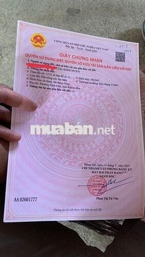 Bán căn nhà vườn hò rò văn hải 300m2 giá 990tr Phan rang tháp chàm.