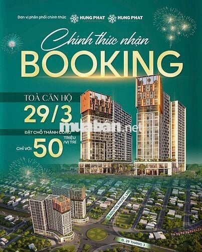 NHẬN BOOKING CORA TOWER CHỈ 50 TRIỆU/ VỊ TRÍ
